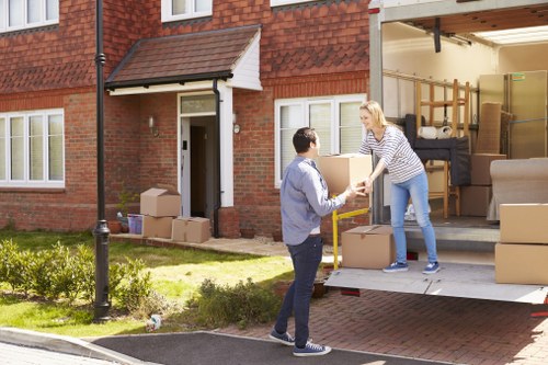 Moving boxes and furniture with a man and van in Cheam