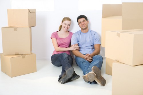 Booking and payment terms for a moving service