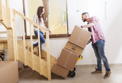 Local van moving help for furniture and boxes in Cheam